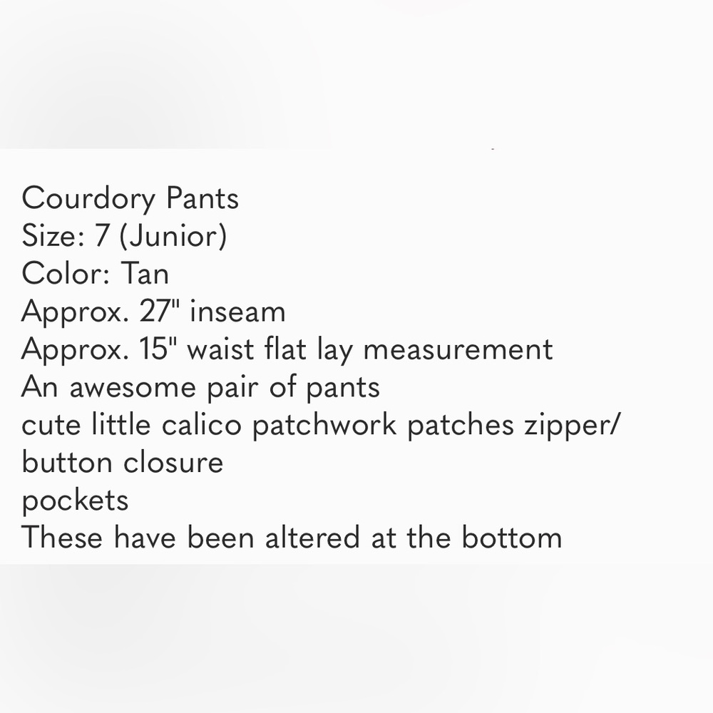 Courdory Patchwork Pants - Picture 16 of 16